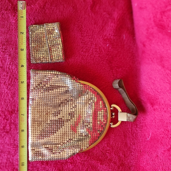 Vintage Mesh Clutch and Matching Pouch - Picture 3 of 9